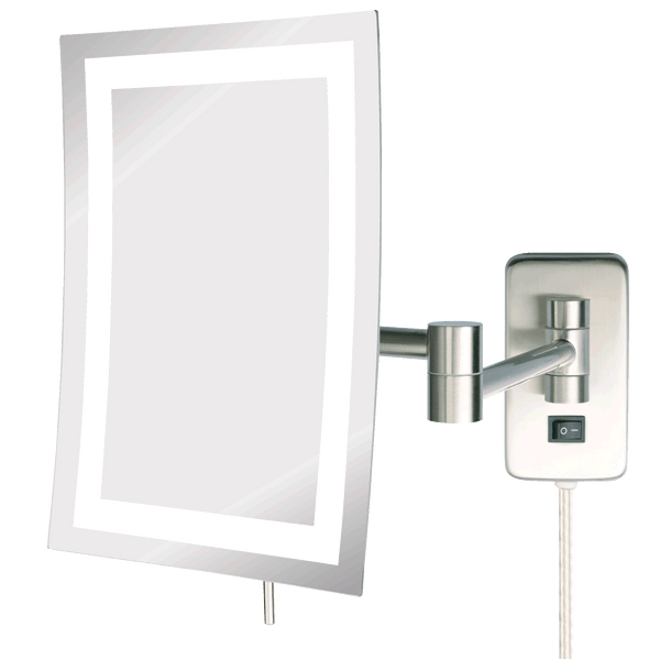 Jerdon Style JRT710 edge to edge plug in make up mirrors