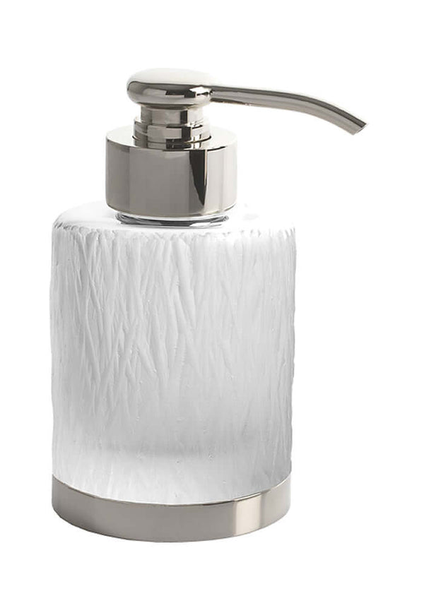 Cristal&Bronze Bambou Soap Dispensers and Soap Dish -27 Finishes