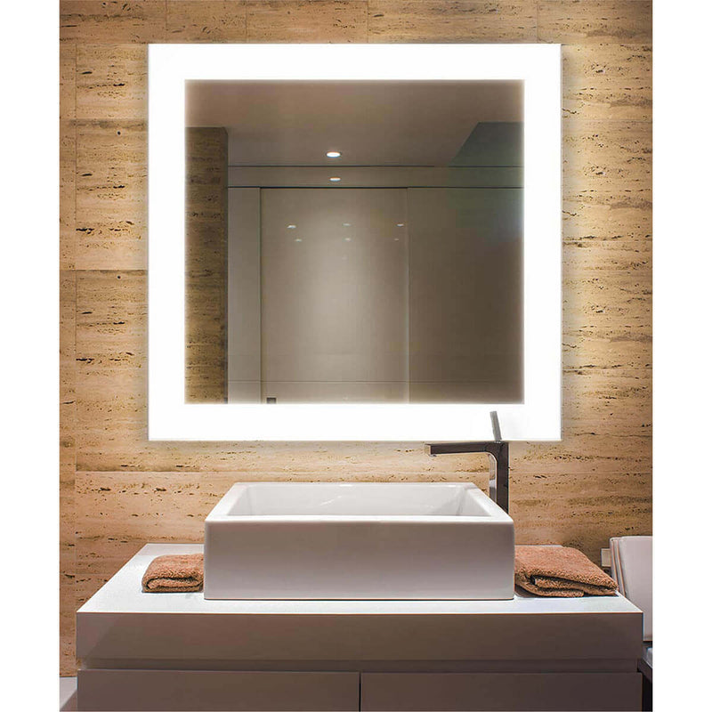 Cordova Celestino Backlit LED Mirror Wiith Natural Surround Lighting