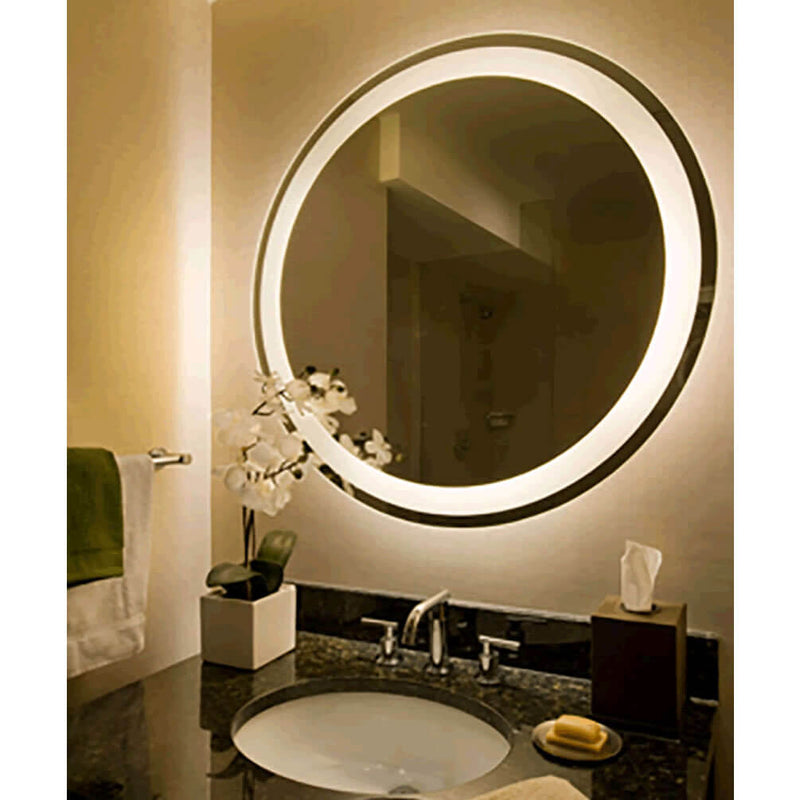 Electric Mirror Eternity + AVA Natural-Light LED Bathroom Mirror - 3 LED Dimmable Color Settings