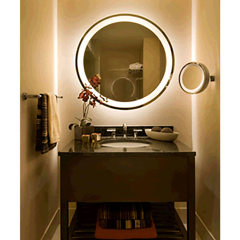 Electric Mirror Eternity + AVA Natural-Light LED Bathroom Mirror - 3 LED Dimmable Color Settings