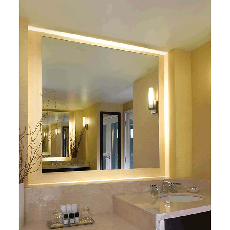 Electric Mirror Serenity LED Backlit Mirror; Elegantly Designed with an Ambient Wall Glow - 4 Sizes