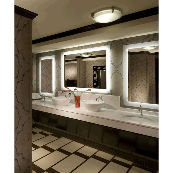 Electric Mirror Silhouette LED Bathroom Mirror Appears Free Floating - 8 Sizes