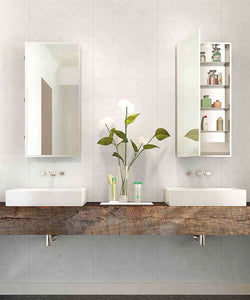 Electric Mirror Simplicity ADA Mirrored Cabinet, Lighted Interior + GFCI Outlet + 4 USB Ports