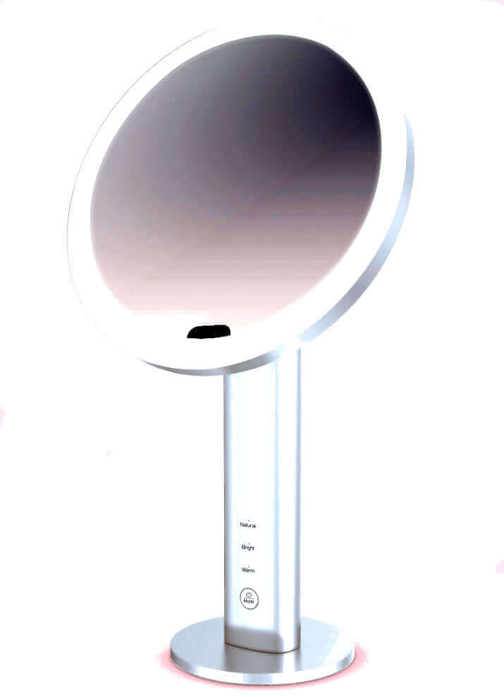 Lumidesign iMira - un miroir de courtoisie LED à capteur ultra-clair pour un usage professionnel