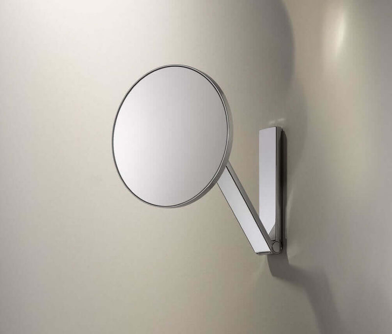 KEUCO 5x Non-Lighted Wall Mounted Round iLook_move Makeup Mirror in 4 Finishes