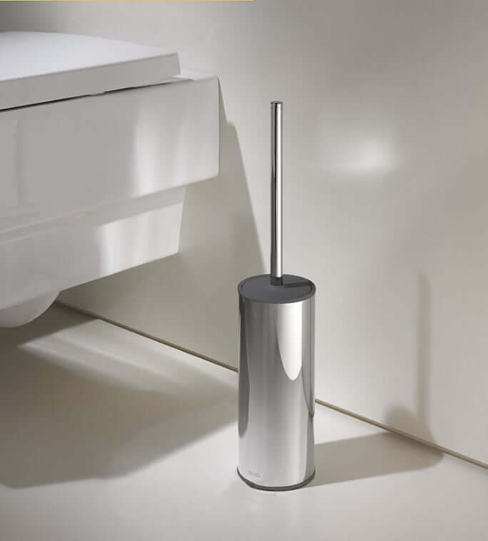 Keuco Collection Moll Free-Standing Polished-Chrome-Plated Toilet Brush Set