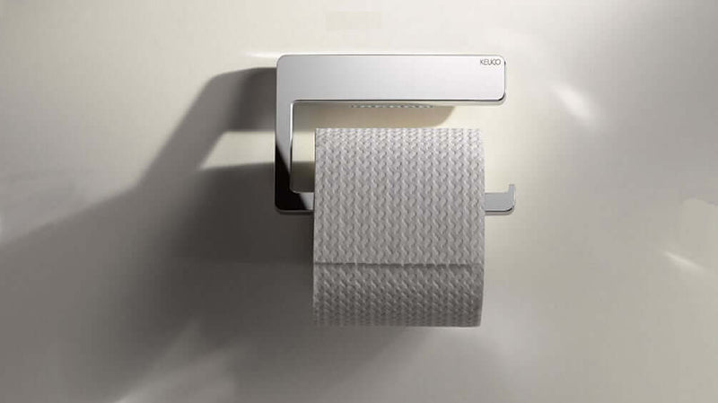 Keuco Collection Moll Porte-papier hygiénique avec couvercle et porte-rouleau de rechange