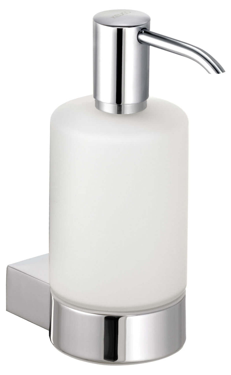 Keuco Plan Soap/Lotion Dispenser, Matte Crystal Bottle