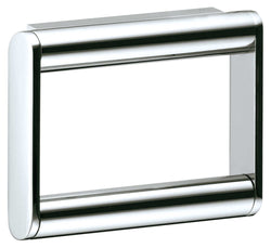 Keuco Plan Toilet Paper with Double Anti-Theft Device in Polished Chrome or Stainless Steel Finish
