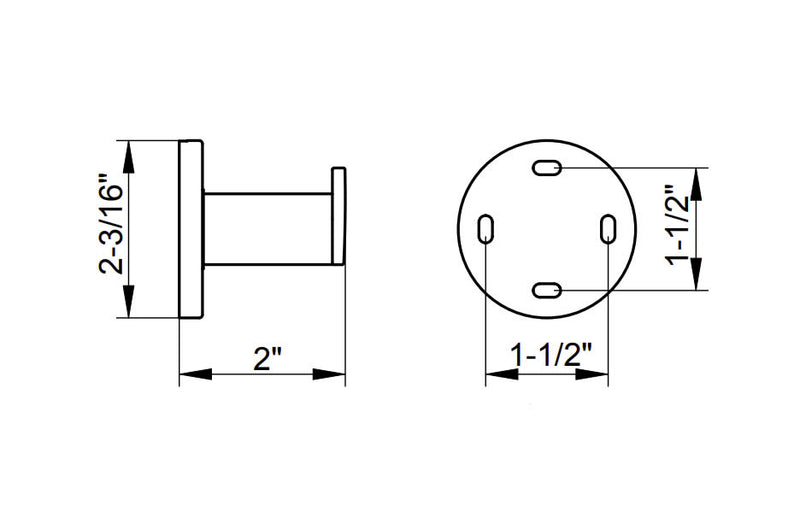 Keuco Black Collection Towel Hooks in 3 Configurations