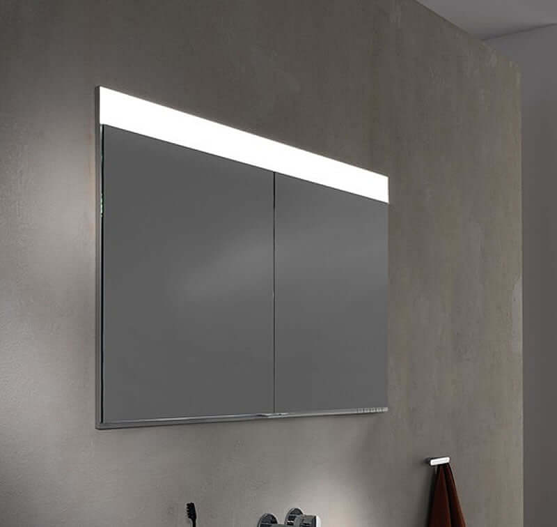 Keuco Edition 400 LED Sufrace Bathroom Cabinet, Mirrors In & Out