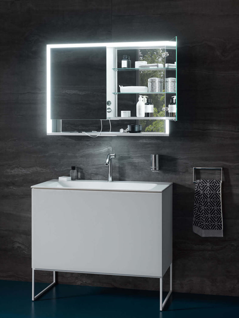 Keuco Royal Lumos 2-Door Smart LED Mirrored Bathroom Cabinet