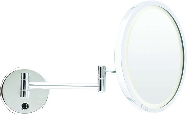 Miroir Brot Imtemporel Custom Made Hardwired LED Makeup Mirror in 5x or 7x and 30 Finishes