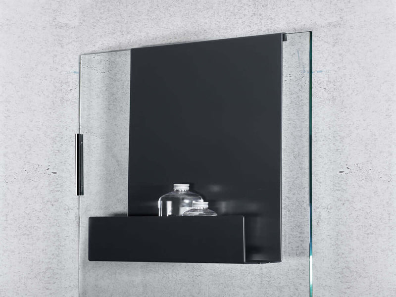 Keuco Black Collection Shower Shelf-Over-Glass