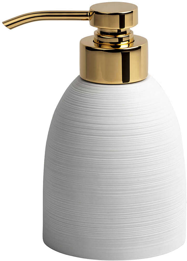 Serdaneli Hemisphere Limoges Porcelain Soap / Lotion Dispenser