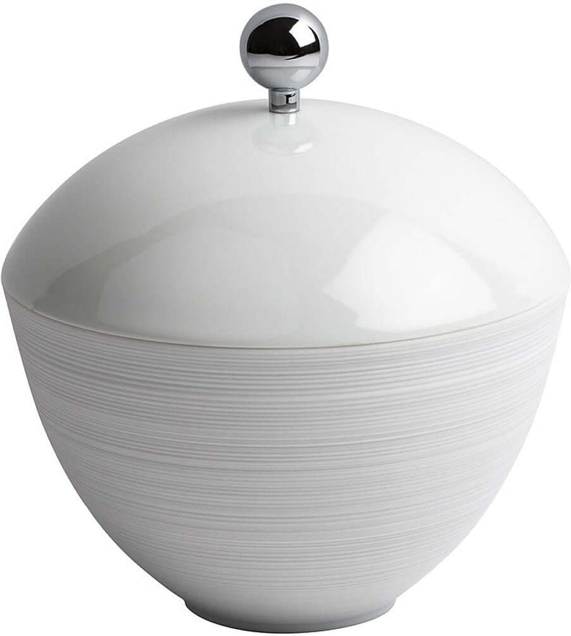 Serdaneli Hemisphere Limoges Porcelain Q-Tip Jars in 2 Sizes