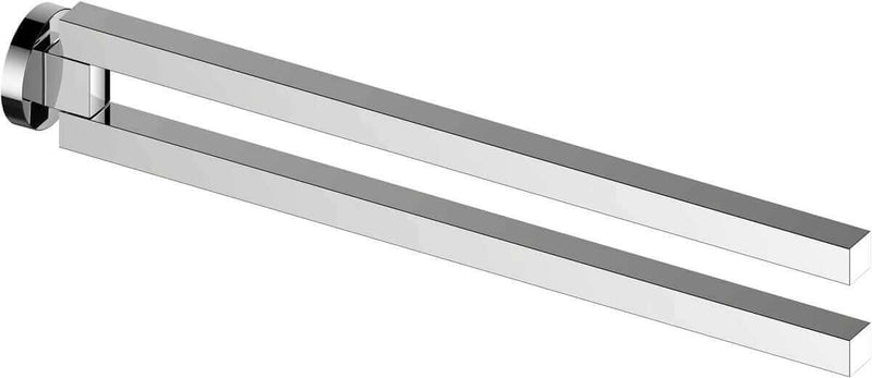 Keuco Edition 90 Chrome Porte-serviettes double pivotant