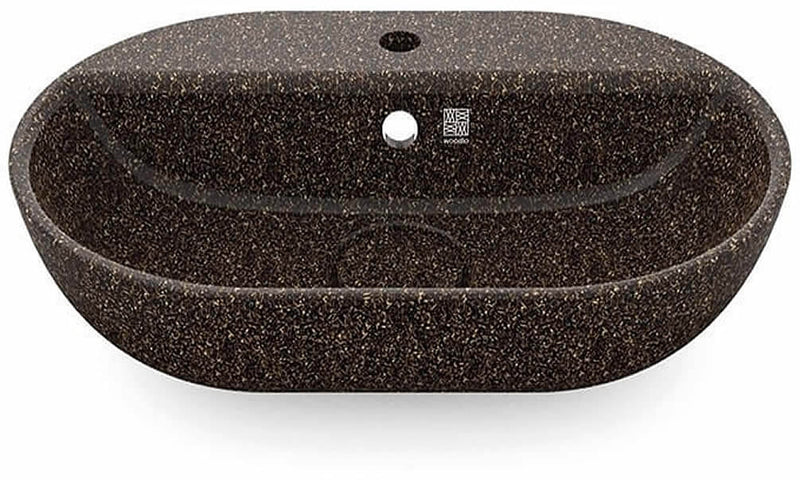 Woodio Soft60 Above-Mount Sink with Tap Hole - 10 Colors