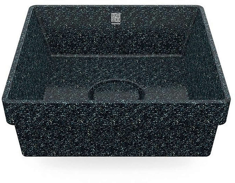Woodio Cube40 Drop-in Drop-In Wood Sink - 10 Colors