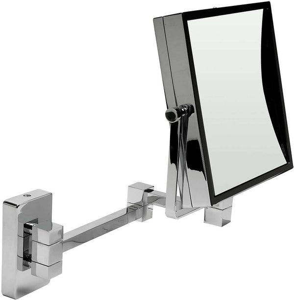 Alfi Brand 5x/1x Square Magnifying Makeup Mirror - 2 Finishes