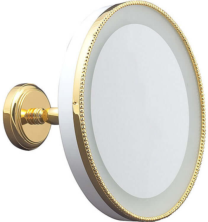 Cristal&Bronze Hardwired 3x Makeup Mirror - 34 Finishes