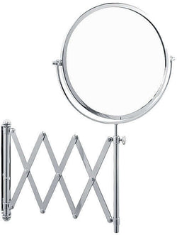 Cristal&Bronze Pantograph 3x/1x Extension Makeup Mirror