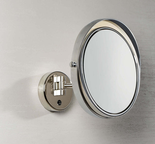 Miroir Brot Lord Custom Hardwired LED Makeup Mirror - 3x Reversible, 3 Finishes