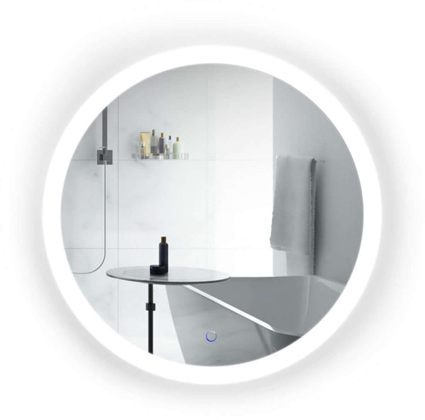 Krugg SOL Round LED Bathroom Mirror - 5 sizes