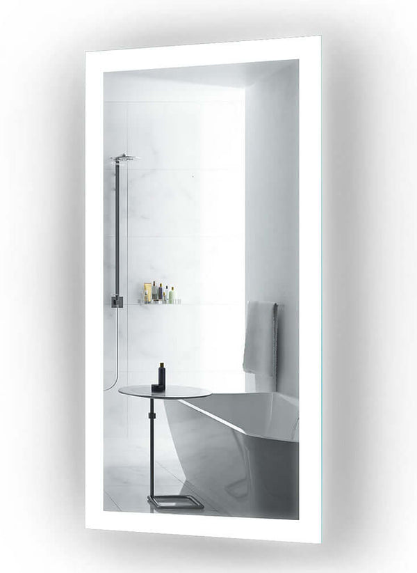 Krugg Bijou Small LED Bathroom Mirror, 2 Sizes