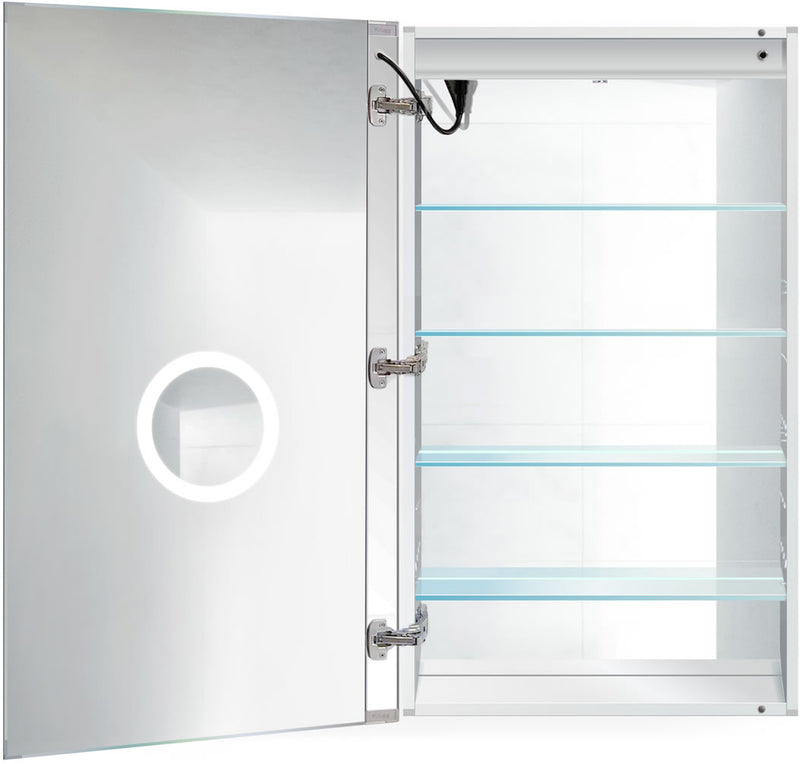 SVANGE 24" x 42" High, Left Hinged - 4 Shelves
