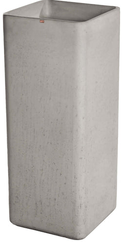Konkretus Custom Made FLADD 06 Concrete Pedestal Sink in 14 Colors