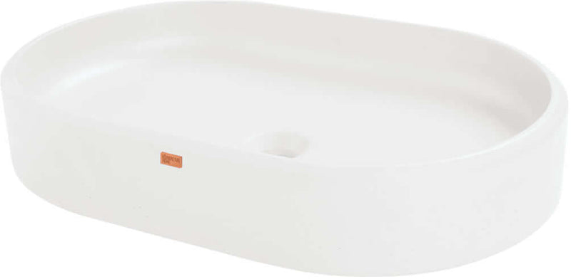 Konkretus Custom Made UBUD 02 Concrete Above-Mount Bathroom Sink in 15 Colors