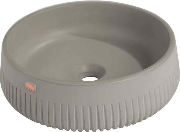 Konkretus Custom Made PAPUA 01 Concrete Round Above-Mount Sink in 15 Colors