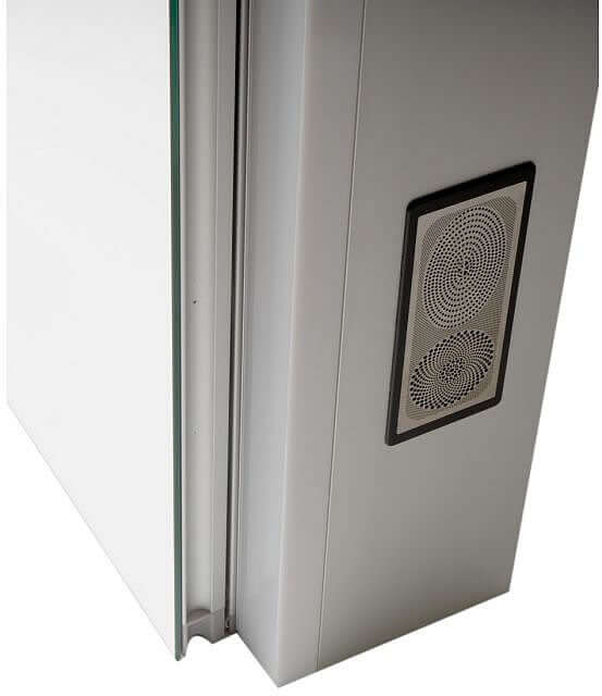 Alfi brand 24" x 32" Single Door Bluetooth LED Medicine Cabinet