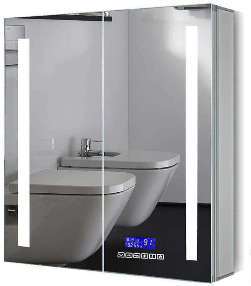 Alfi brand 26" X 30" Double Door Bluetooth LED Medicine Cabinet