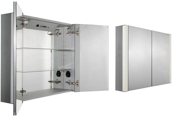 Whitehaus Musichaus Surface Mount Entertainment 2-Door Medicine Cabinets - 2 Sizes