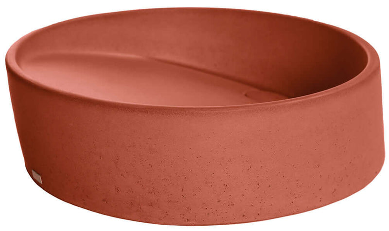 Konkretus Custom Made DAL 01 Concrete Round Above-Mount Sink in 15 Colors