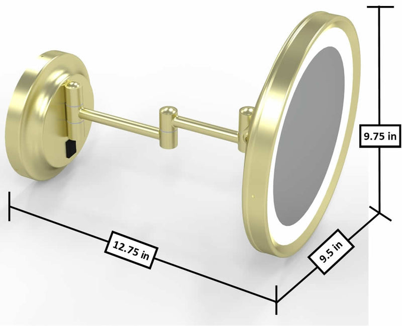 Dimensions Extended - Brushed Brass