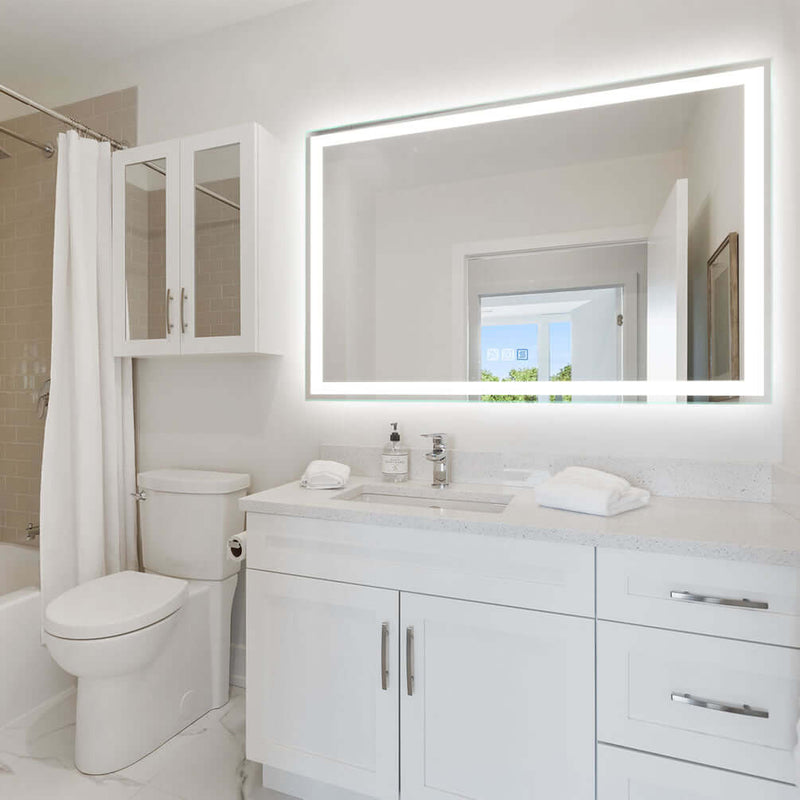 Mirror Luxe Apollo Heated LED Bathroom Mirror - 2 Sizes