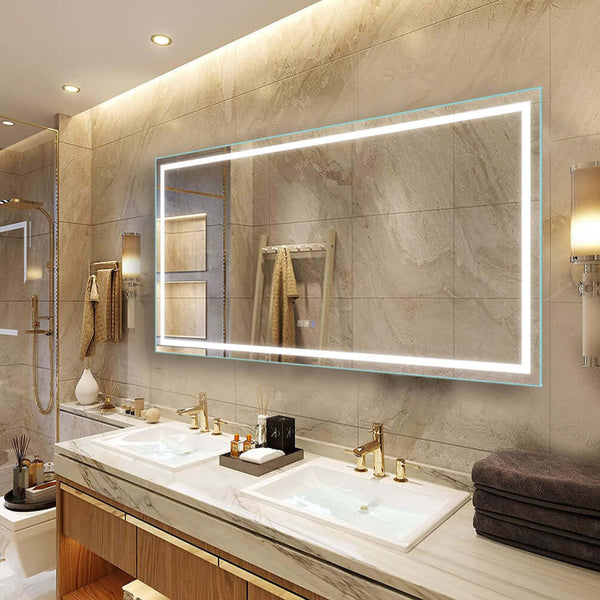Mirror Luxe Ceres 72" Heated LED Bathroom Mirror