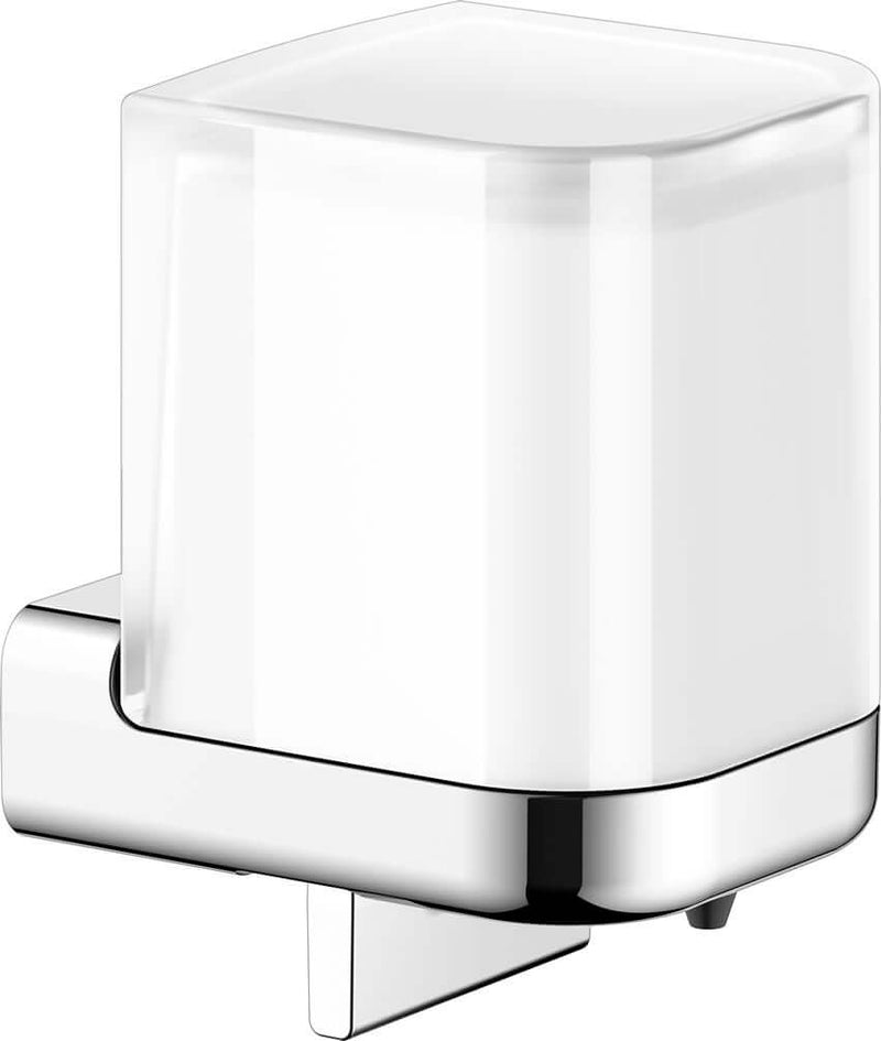 Keuco Edition Actis Crystal Liquid Soap or Lotion Dispenser - Despenses from Below