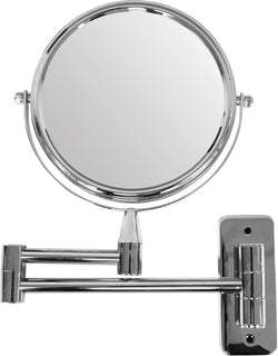 Danielle Creations 10x/1x Reversible Wall-Mounted LED Makeup Mirror