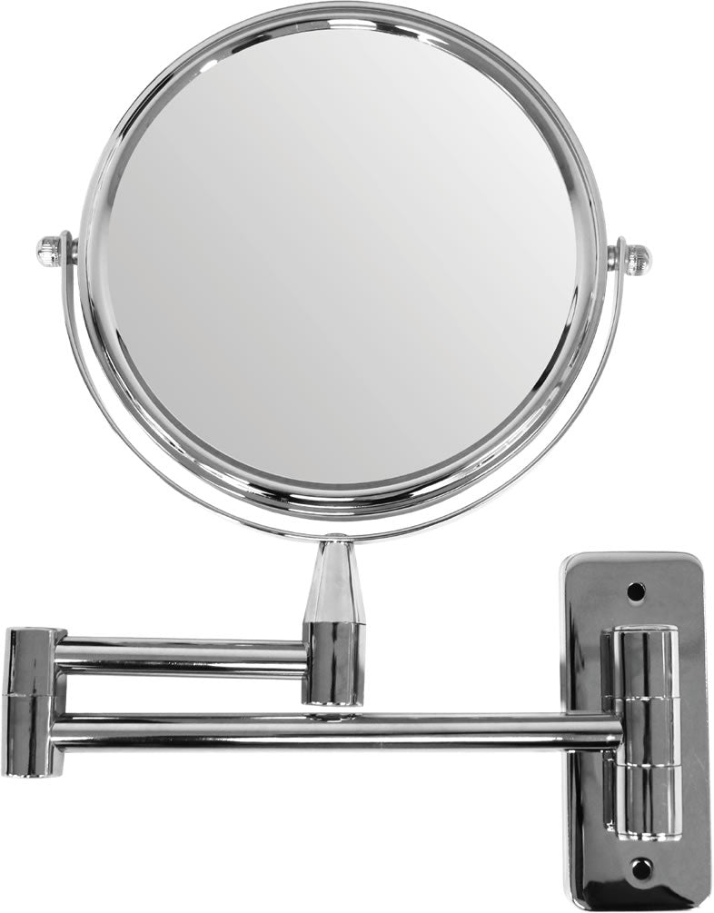 Danielle Creations 10x/1x Reversible Wall-Mounted LED Makeup Mirror