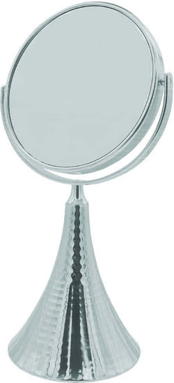 Danielle Creations 5x/1x Free Standing Makeup Mirror with Flared Skirt Base - 2 Finishes
