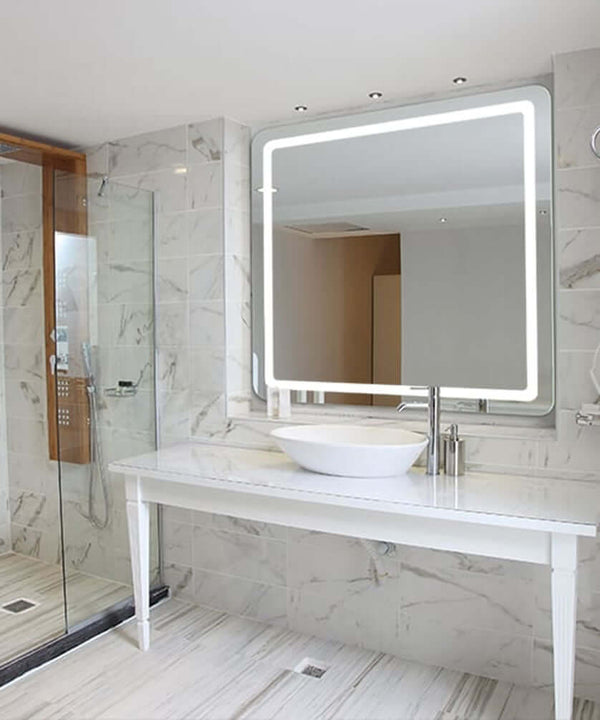 Electric Mirror Aria + AVA LED Backlit Bathroom Mirror - 4 Sizes