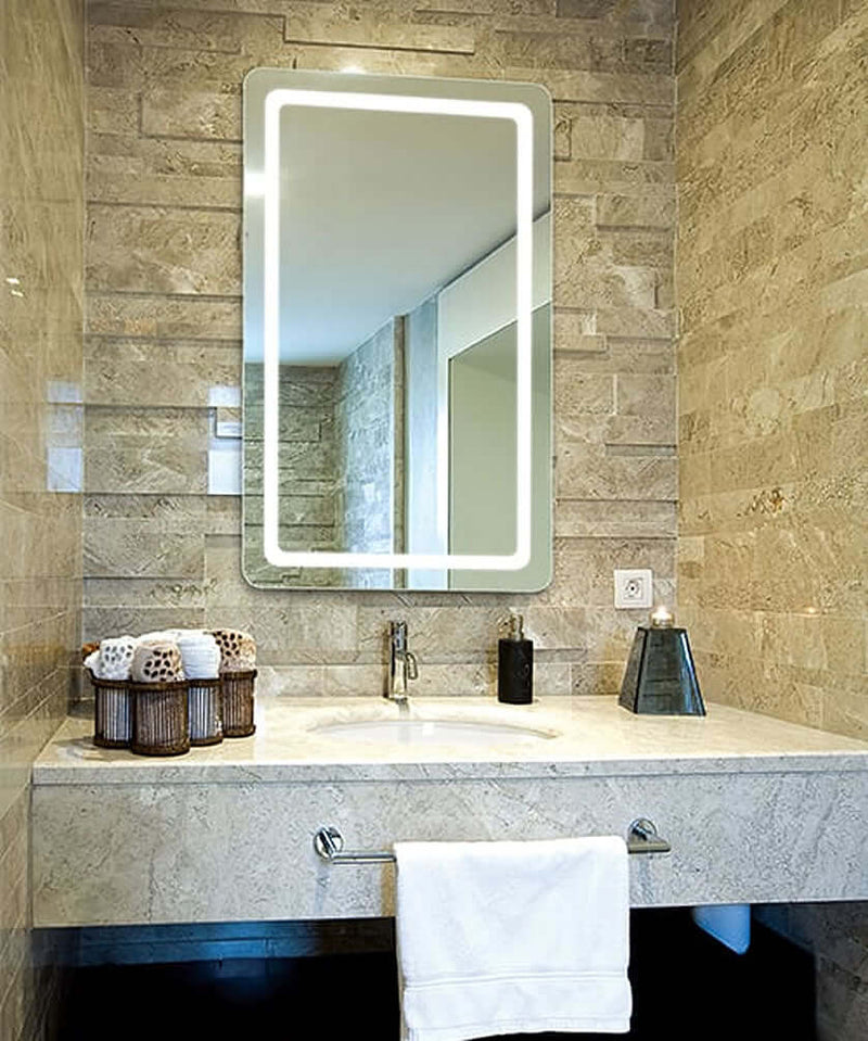 Electric Mirror Aria + AVA LED Backlit Bathroom Mirror - 4 Sizes