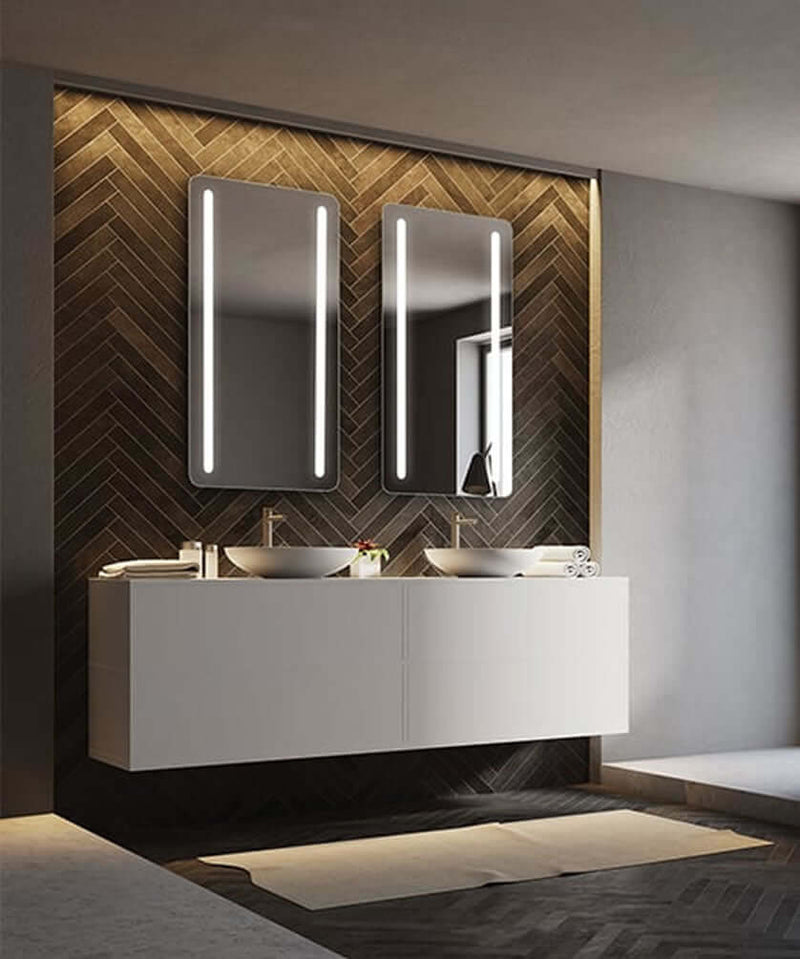 Electric Mirror Bela LED Bathroom Mirror with Optional AVA Technology