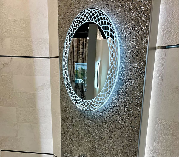 Aquadom Frost LED Bathroom Mirror - 4 Sizes