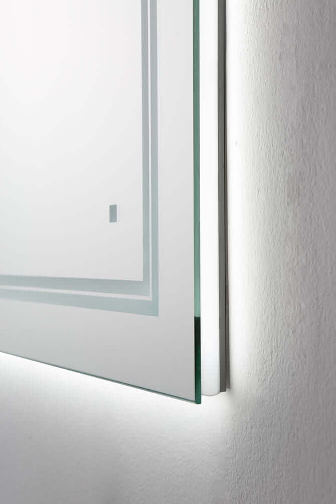 Aquadom Soho LED Heated Bathroom Mirror - 14 Sizes to 96" Wide